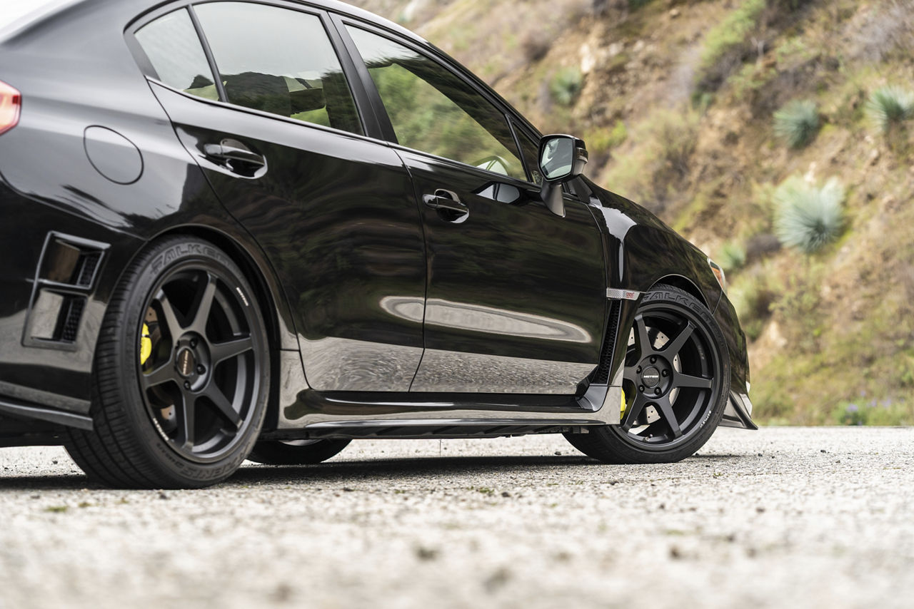 2018 Subaru WRX STI - Motegi MR160 BATTLE VI - Black